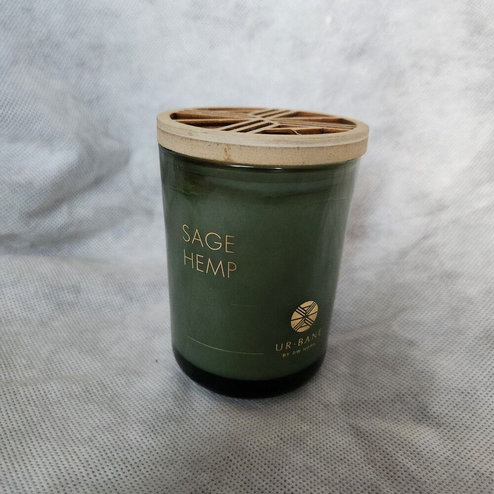 UR BANE DW Home Jar Candle DISCONTINUED SCENT SAGE HEMP - Picture 14 of 14